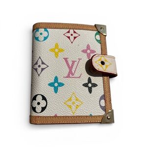 Louis Vuitton Multicolor Monogram Small Wallet with Snap Closure